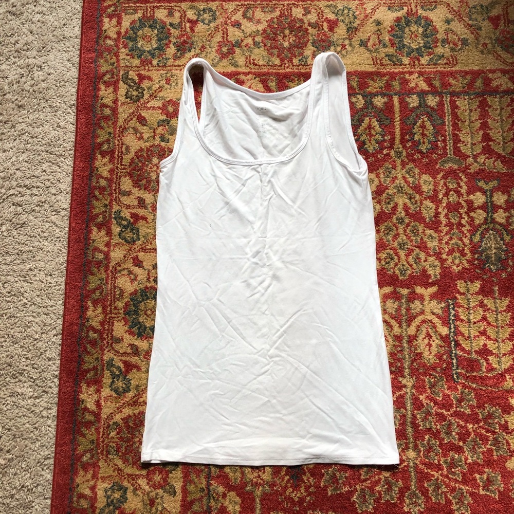 White Storq Maternity Daily Tank Top